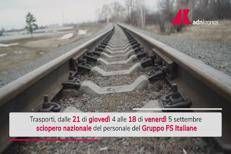 Trasporti, 4-5 settembre primo sciopero del mese