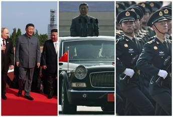 Parata della vittoria a Pechino, Xi accoglie Putin e Kim. Trump: "Cospirate contro Usa"