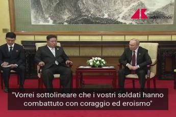 Ucraina, Putin ringrazia Kim per aiuto in guerra - Video