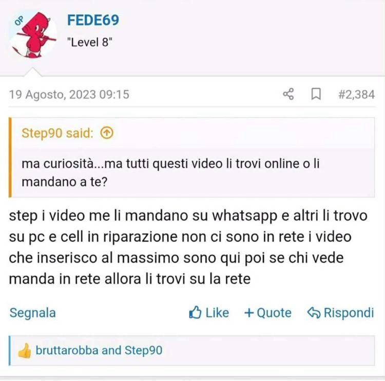 Vittima forum sessista: 