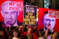 Israele, proteste dei familiari degli ostaggi detenuti a Gaza - Afp