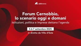 'Forum Cernobbio, lo scenario oggi e domani': l'Adnkronos in diretta da Villa d'Este