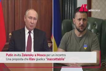 Putin sfida Zelensky: