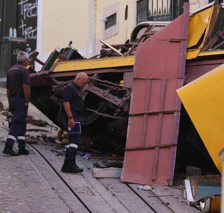 Incidente funicolare Lisbona (Ipa)