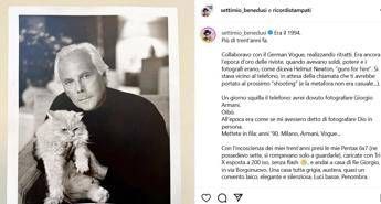 Armani, Benedusi: 
