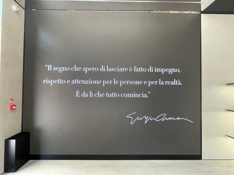 foto giorgio armani adnkronos