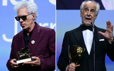 Venezia 82, Jim Jarmusch e Toni Servillo - Afp