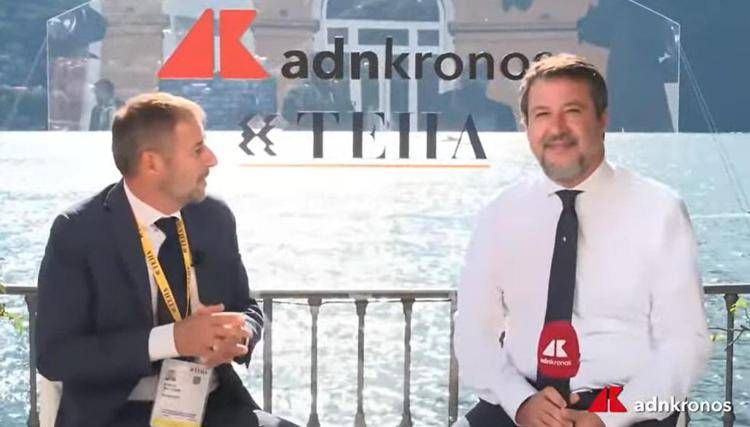 Ponte Messina, Salvini a Cernobbio: "Dopo parere Corte Conti si parte, non mi preoccupa interpretazione Nato"