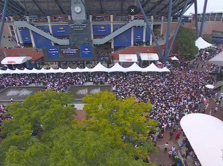 Sinner-Alcaraz in campo ma stadio mezzo vuoto, 'colpa' di Trump