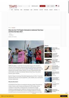 Indonesia: Civilian groups monitor government promises after August protests