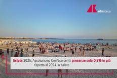 Estate, turismo straniero +2,8%