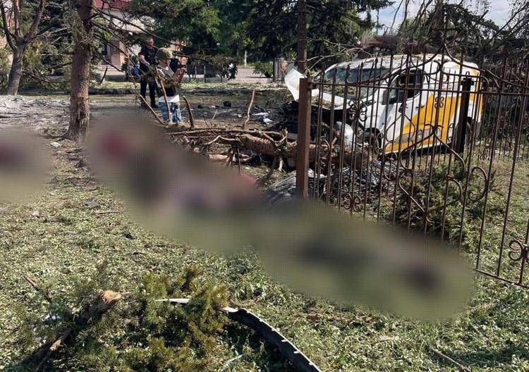 Attacco russo a Yarova 