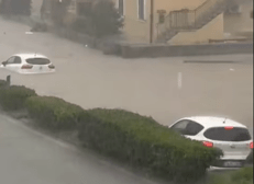 Nubifragio a Portoferraio sull'isola d'Elba: 34 mm di pioggia in 15 minuti - Video