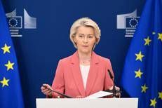 Ursula von der Leyen - (Afp)