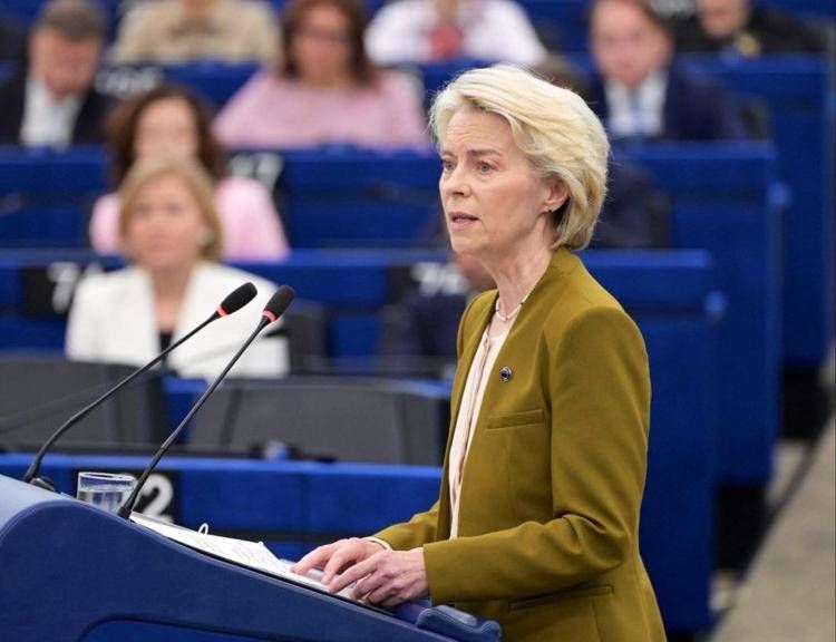 Stato dell'Unione, von der Leyen: "L'Europa combatte per suo futuro"