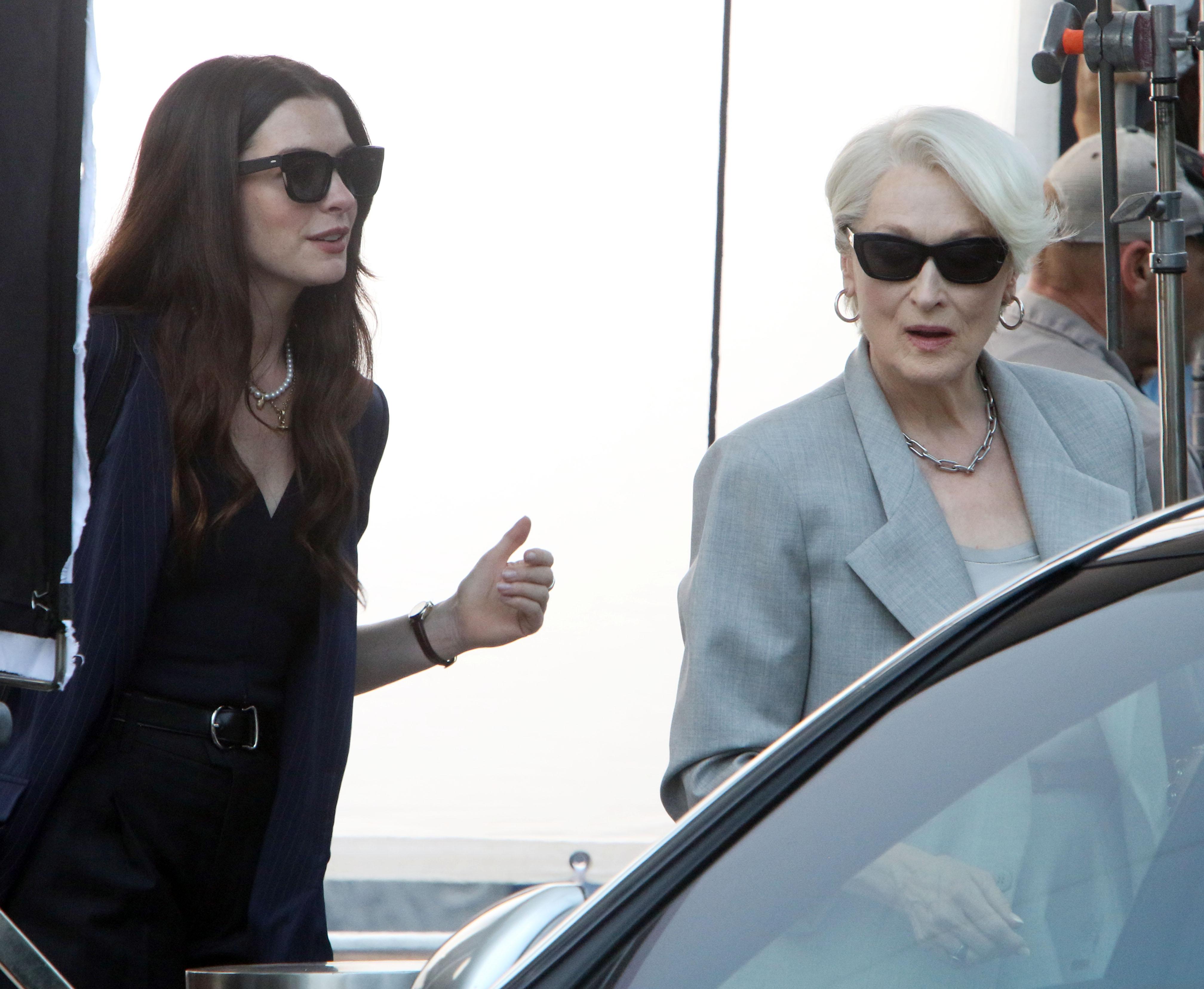 'Şeytan Wears Prada' Milano'ya geliyor, 2 bin ekstra için çekim yapıyor ve yayınlıyor
