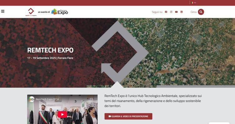 RemTech Expo 2025: l'uomo da problema a soluzione ambientale