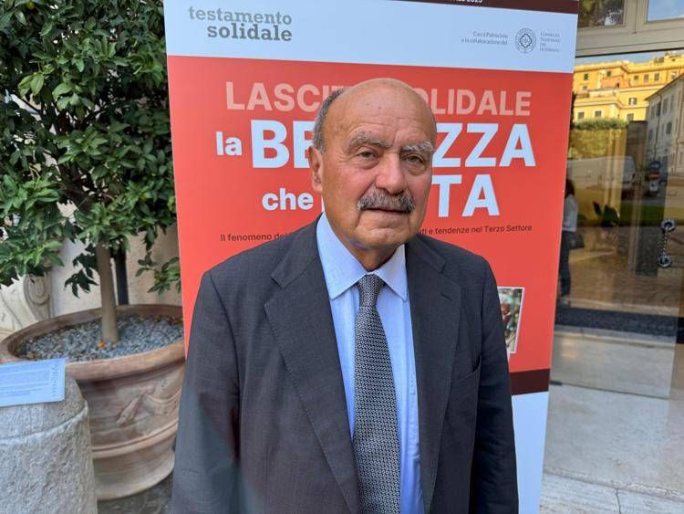 Solidarietà, Bartoli: "In quattro anni si è registrato un incremento dei lasciti solidali"