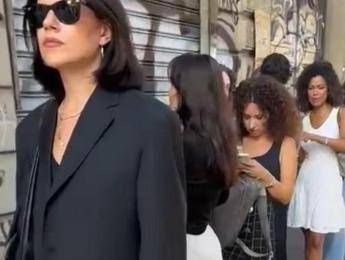 Tutti pazzi per 'Il Diavolo veste Prada 2, a Milano code e look da passerella per il casti
