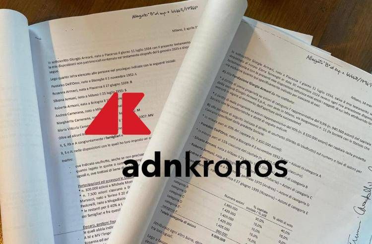 Armani, ecco il testamento: entro 18 mesi la vendita del 15% della società a Lvmh, Essilux o l'Oreal