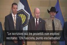 'Bella Ciao' sui proiettili del killer di Charlie Kirk - Video