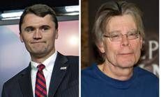 Charlie Kirk e Stephen King - (Fotogramma)