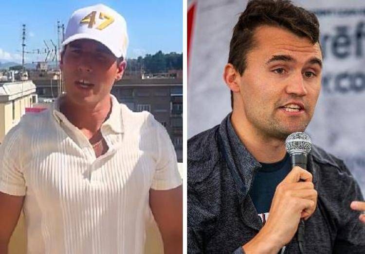 Lorenzo Caccialupi e Charlie Kirk