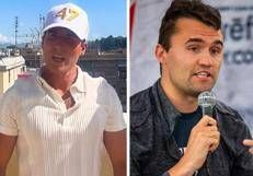 Lorenzo Caccialupi e Charlie Kirk