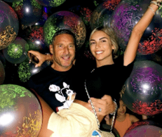 Totti e Noemi Bocchi - Fotogramma/IPA