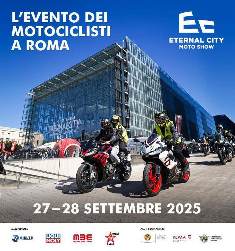 Eternal City Moto Show 2025 alla Nuvola il 27 e 28 settembre