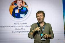 Flavio Arzarello, responsabile affari economici e regolamentari di Meta per l'Italia