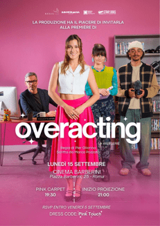 Al via la web comedy 'Overacting', tra romanticismo e ironia