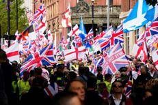 La manifestazione a Londra