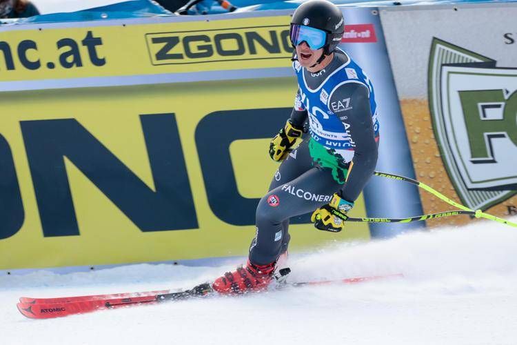 Sci, caduta in allenamento per Franzoso: è in coma