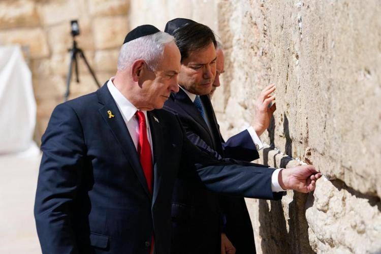 Netanyahu e Rubio a Gerusalemme - (Afp)