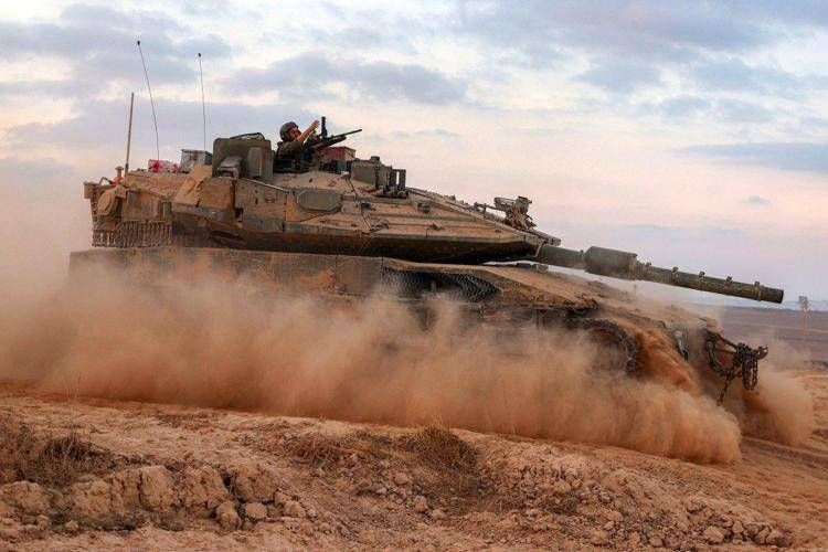 Tank israeliano - (Afp)