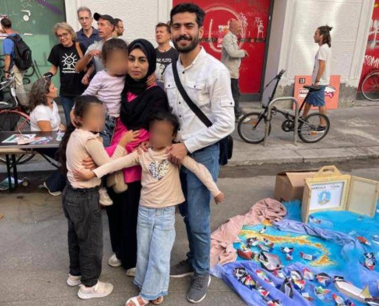 Dall'inferno di Gaza a una speranza a Milano, storia di Taghred e Youssef