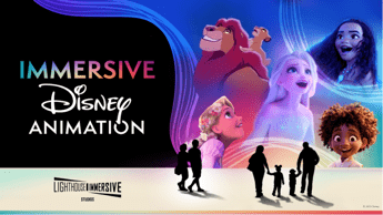 Mostre: debutto europeo a Roma per la magia di 'Immersive Disney Animation'