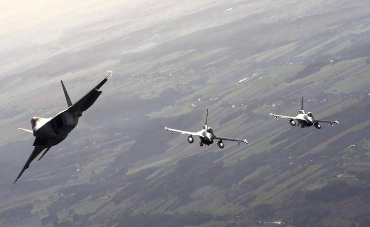 Caccia Eurofighters sui cieli della Polonia - Fotogramma /Ipa