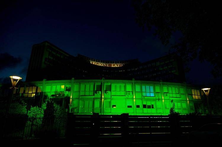La Regione Lazio illuminata di verde per la Giornata della celiachia