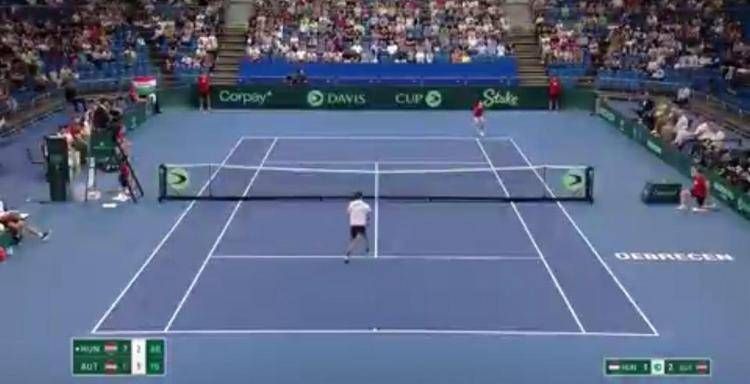 Coppa Davis, il servizio da ping-pong di Piros diventa l'ace dell'anno