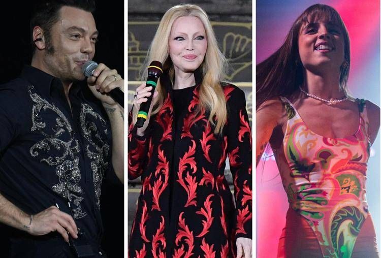 Tiziano Ferro, Patty Bravo, Angelina Mango - (Ipa)