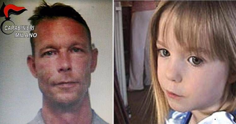 La foto di Christian Brueckner diffusa da 'Chi l'ha visto?' e la piccola Maddie McCann - Fotogramma