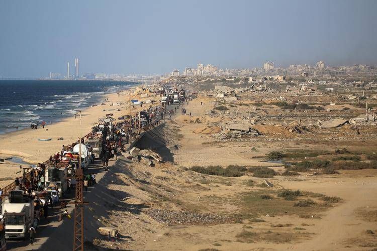 gaza esodo afp