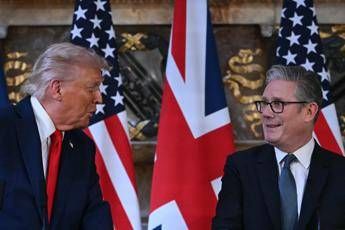 Donal Trump e Keir Starmer