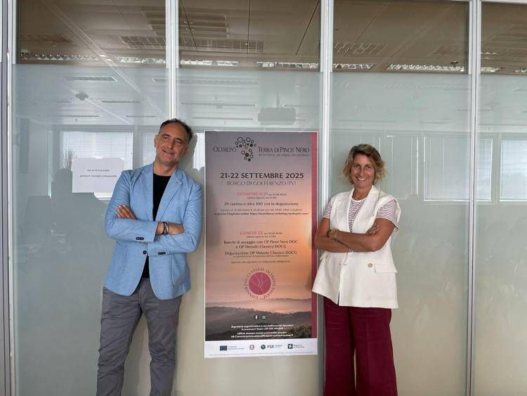 Vino, 'Oltrepò: Terra di Pinot Nero' celebra i 160 anni del blanc de noirs italiano
