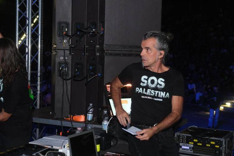 Piero Pelù alza la voce, 'Pace, pace, pace!'