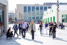 La Kirsty Coventry al Villaggio Olimpico - Fotogramma/IPA