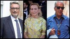 Giovanni Ferrero, Miuccia Prada e Piero Ferrari