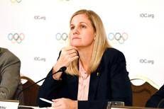 La presidente del Cio Kirsty Coventry  - Fotogramma/IPA